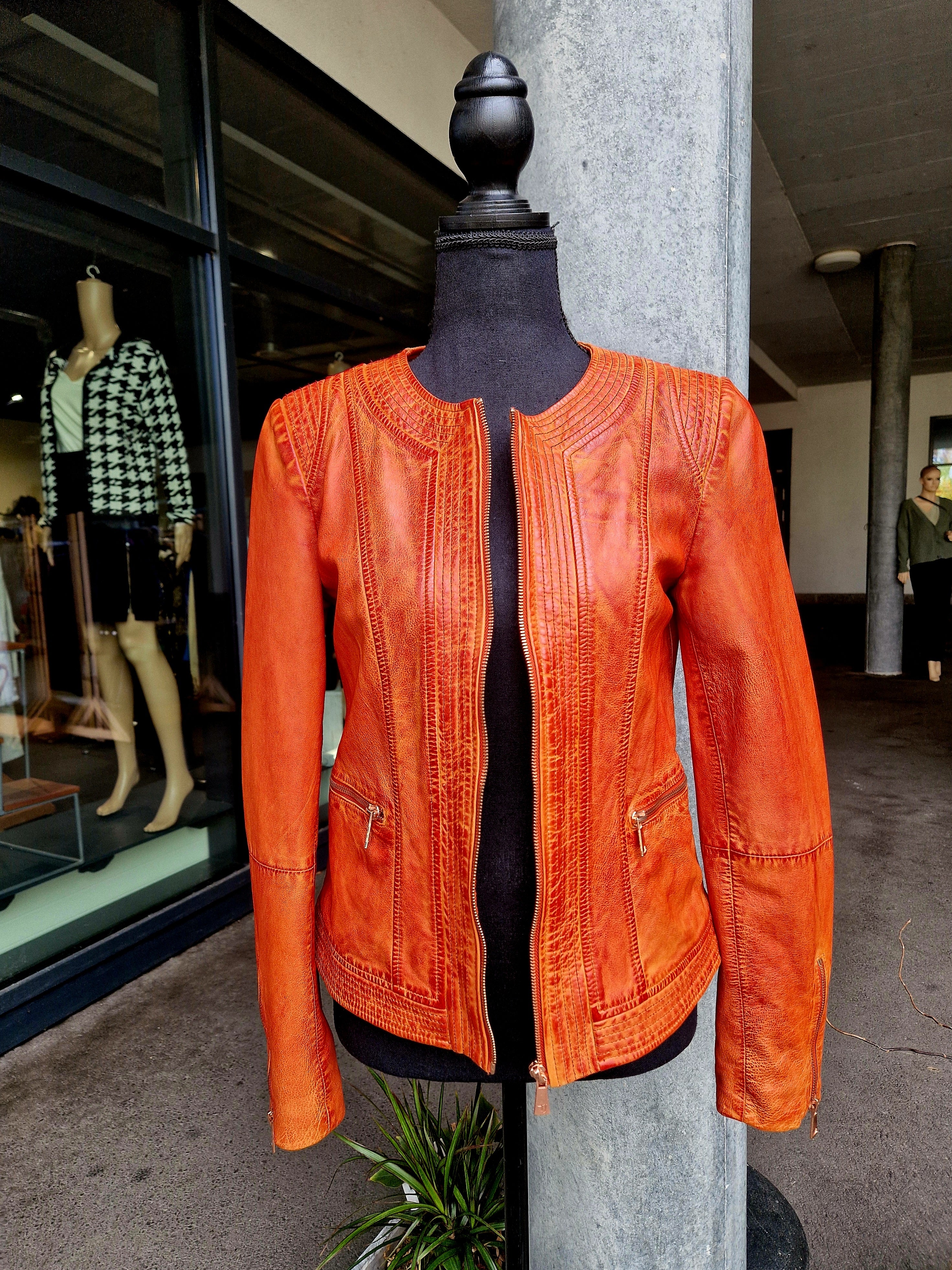 LEDERJACKE VON TRUSSARDI JEANS