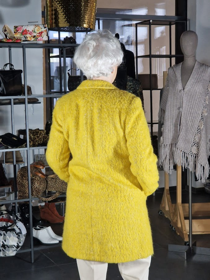 GELBER WINTERMANTEL VON FRIEDA FREDDIES