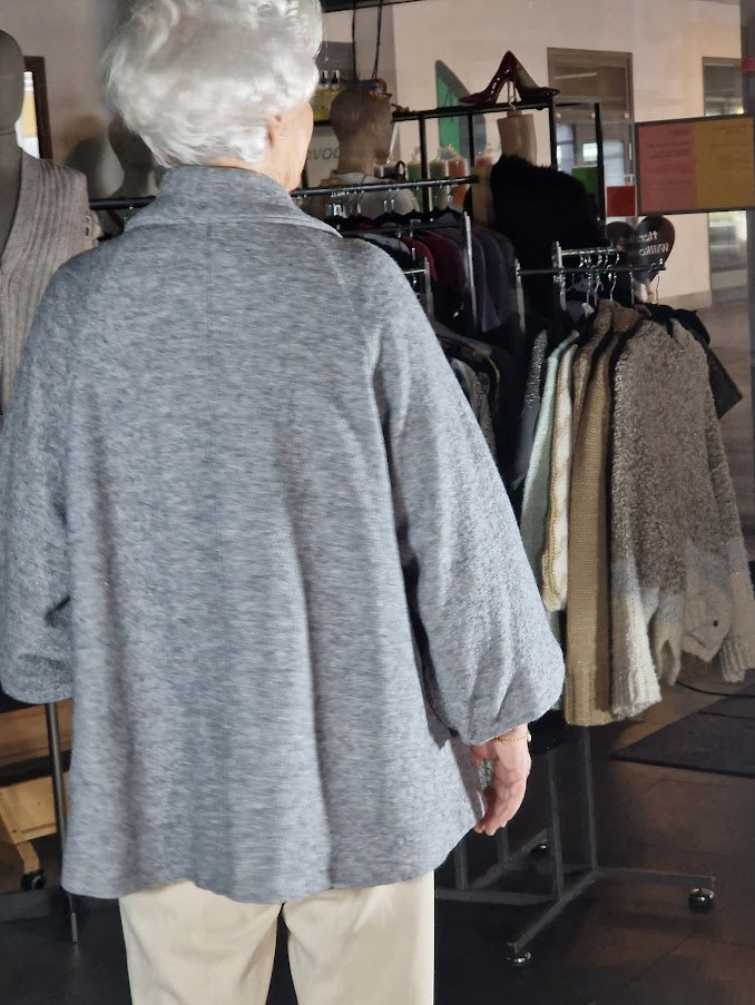 GRAUE WINTER-ÜBERGANGSJACKE VON NIEDERBERGER