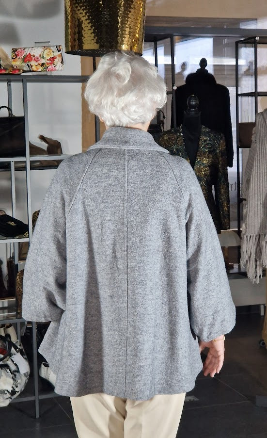 GRAUE WINTER-ÜBERGANGSJACKE VON NIEDERBERGER