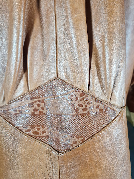 VINTAGE - LEDERJACKE