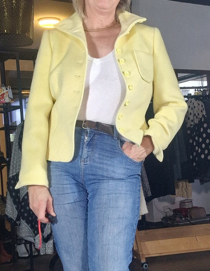 BLAZER  BUTTERGELB
