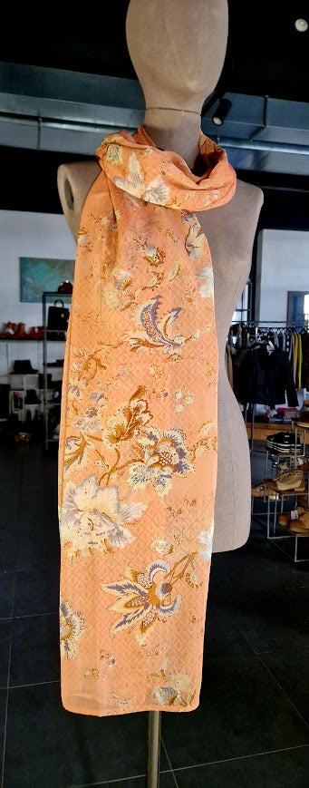 APRICOT FOULARD