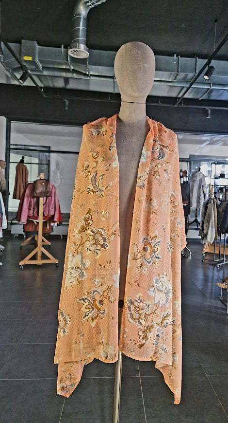 APRICOT FOULARD