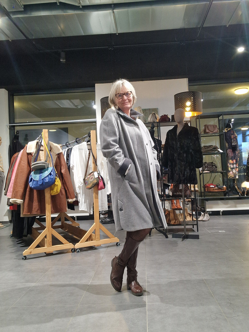 MANTEAU EN LAINE DE MARCONA