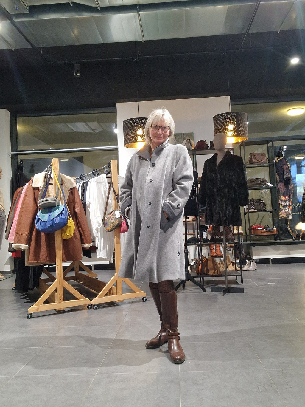 MANTEAU EN LAINE DE MARCONA